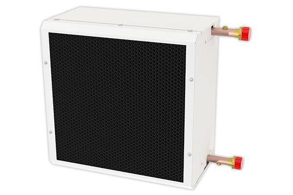 Industrie Luftheizer Front
